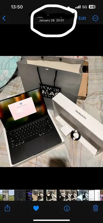 Nonactive MacBook Pro 14
