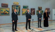 В Ашхабаде открылась персональная выставка художника-импрессиониста Шагылыча Атаева