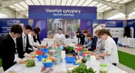 Фоторепортаж: В Ашхабаде продолжается выставка-ярмарка «Международная торговля и услуги»