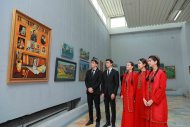 В Ашхабаде открылась персональная выставка художника-импрессиониста Шагылыча Атаева