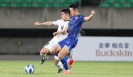 Fotoreportaž: Türkmenistan Hytaý Taýbeýiniň futbol ýygyndysyndan 2:1 hasabynda üstün çykdy