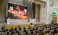 Фоторепортаж: в Аркадаге состоялось чествование конной группы «Галкыныш»