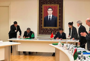 Turkmenistan and China signed a number of documents on cooperation in science and technology