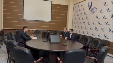The Consul of Turkmenistan visited North Caucasus Federal University in Stavropol 
