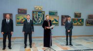 В Ашхабаде открылась персональная выставка художника-импрессиониста Шагылыча Атаева