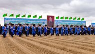 В Туркменистане начался сев хлопчатника