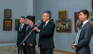 В Ашхабаде открылась персональная выставка художника-импрессиониста Шагылыча Атаева