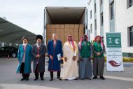 Foto haber: Suudi Arabistan Türkmenistan'a 25 ton hurma gönderdi
