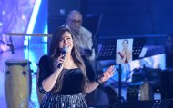 Fotoreportaž: Aşgabatda tunisli meşhur estrada ýyldyzy Amani Swissi konsert berdi