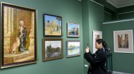 Фоторепортаж: В «Клубе железнодорожников» Ашхабада открылась художественная выставка