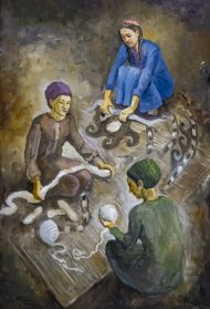 The World of Colors by Ovezmuhammed Mammetnurov: Personal Exhibition in Ashgabat Museum
