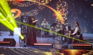 Fotoreportaž: Aşgabatda tunisli meşhur estrada ýyldyzy Amani Swissi konsert berdi