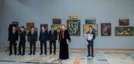 В Ашхабаде открылась персональная выставка художника-импрессиониста Шагылыча Атаева