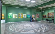 Фоторепортаж: Выставка посвященная 85-летию Гурбанназара Эзизова