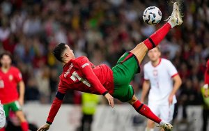 Cristiano Ronaldo's biological age has been estimated at 28 years