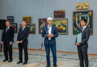 В Ашхабаде открылась персональная выставка художника-импрессиониста Шагылыча Атаева