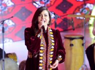 Fotoreportaž: Aşgabatda tunisli meşhur estrada ýyldyzy Amani Swissi konsert berdi
