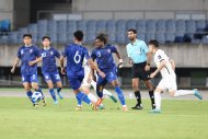 Fotoreportaž: Türkmenistan Hytaý Taýbeýiniň futbol ýygyndysyndan 2:1 hasabynda üstün çykdy