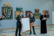 В Ашхабаде открылась персональная выставка художника-импрессиониста Шагылыча Атаева