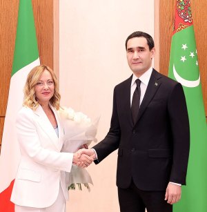 Президента Туркменистана пригласили посетить Италию с визитом
