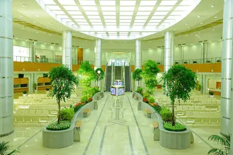 Aşgabat şäherindäki halkara ýolagçy awtomenzili