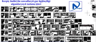 Gazgeçirijileriň taslama işleri