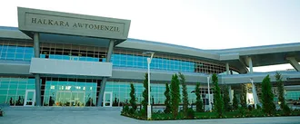 Aşgabat şäherindäki halkara ýolagçy awtomenzili