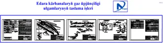 Gazgeçirijileriň taslama işleri